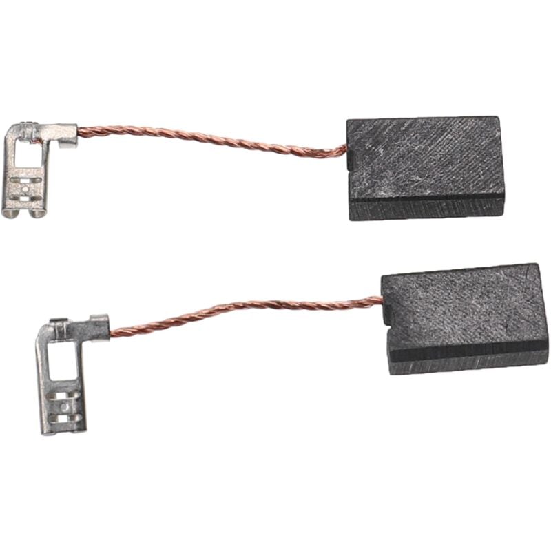 Vhbw - 2x Kohlebürste 6,3 x 12,5 x 20mm kompatibel mit Mafell erika 70E, erika 85E Elektrowerkzeug, Handkreissäge, Unterflur-Zugsäge