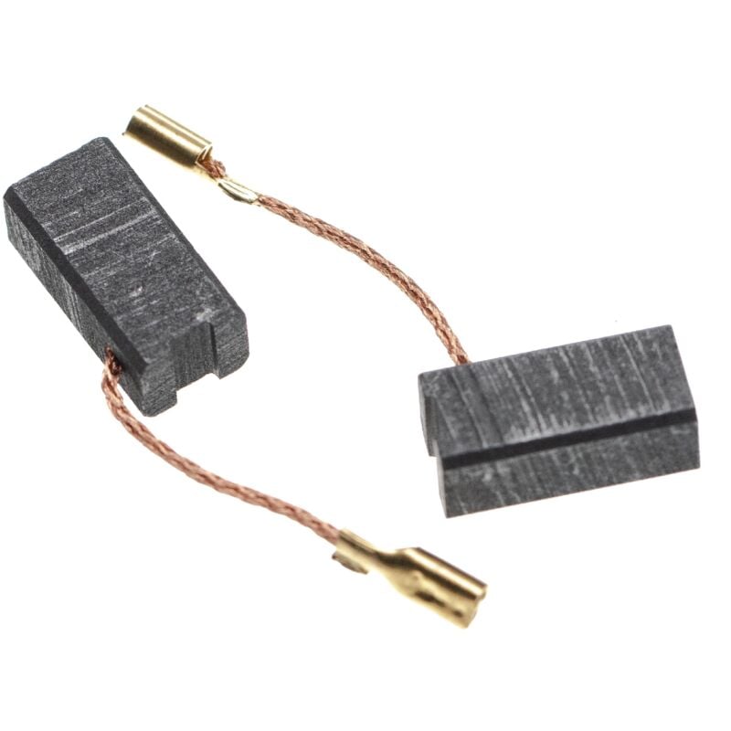 Vhbw - 2x Kohlebürste 16,3 x 8 x 6,2 mm kompatibel mit Metabo 9123, AG555SL, AG650SL, AG650VS, EW6114 Elektrowerkzeug