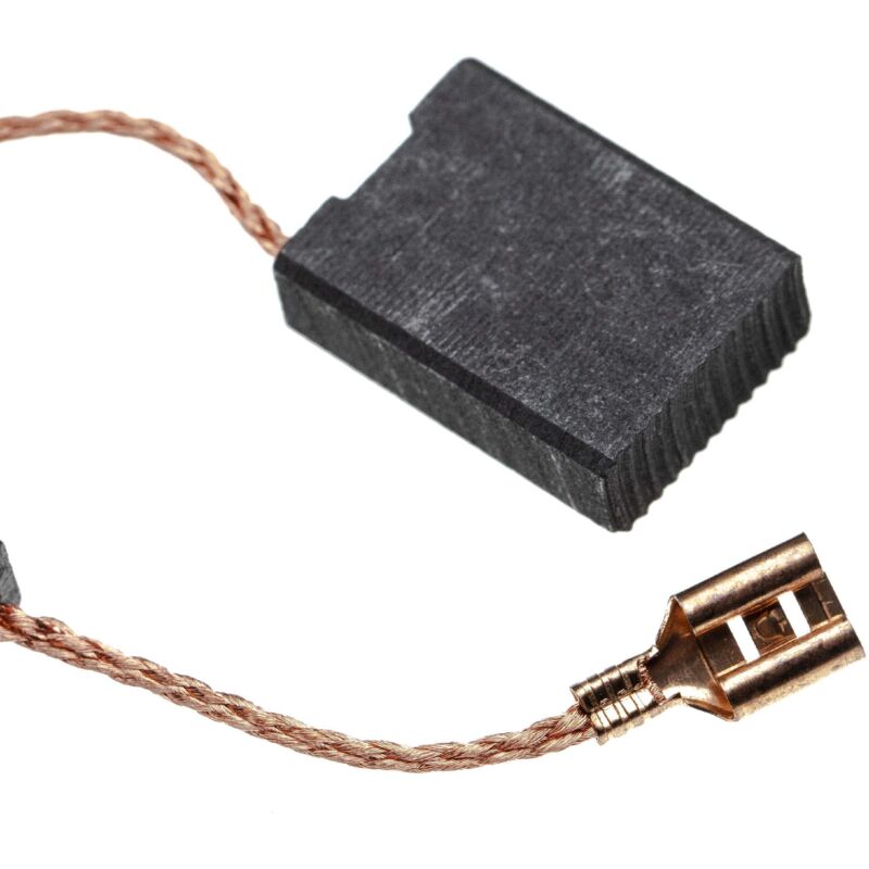 Vhbw - 2x Kohlebürste Motorkohle Schleifkohle 22,5 x 17 x 7mm kompatibel mit Hitachi G23SC3, G23SF2, G23U, G23U2, G23UA2, G23UAY Elektrowerkzeug