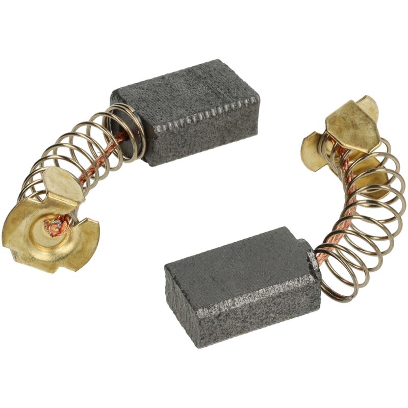 Vhbw - 2x Kohlebürste, Motorkohle, Schleifkohle 6 x 10 x 16mm kompatibel mit Makita 1911B, 3620, HP2010, HP2010N, HP2020, MT361 Elektrowerkzeug