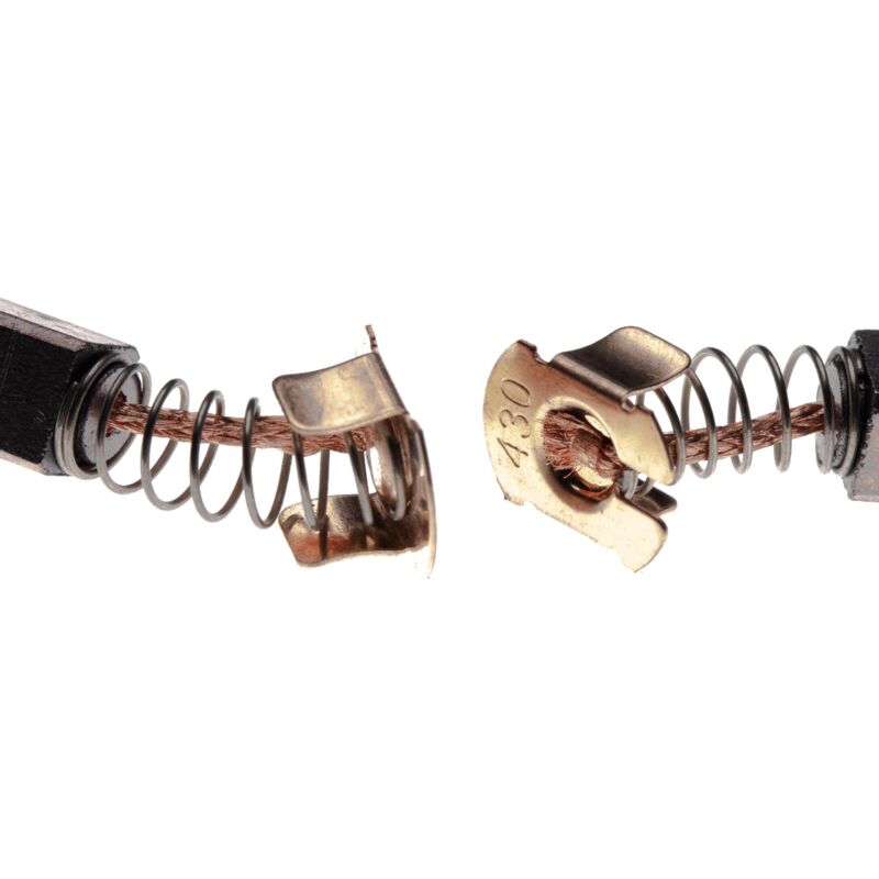 Vhbw - 2x Kohlebürste, Motorkohle, Schleifkohle 7 x 7,3 x 11mm kompatibel mit Makita 4331DWD, 4333DWD, 6207DWDE, 6213DWAE, 6216DWFE Elektrowerkzeug