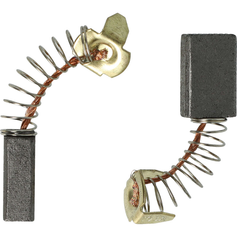 Vhbw - 2x Kohlebürste 6 x 10 x 16mm kompatibel mit Kymco Midi xls, Midi xl ForU, 31345-AAH6-305, Maxi xl ForU Scooter