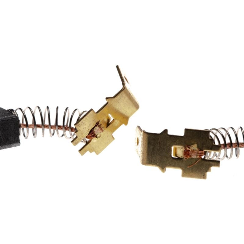 vhbw 2x Kohlebürste 6 x 9 x 12,3 mm Ersatz für Makita 191954-3, 195005-4, 643401-5, CB-401, 191910-3 für Elektrowerkzeug