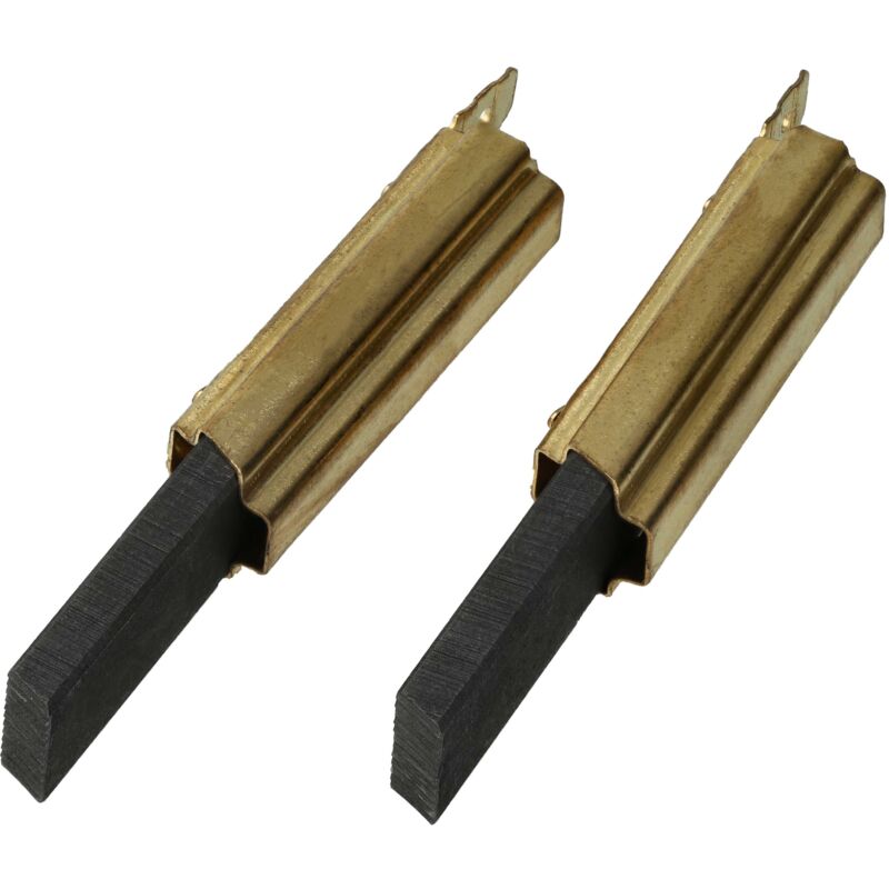 Vhbw - 2x Kohlebürste kompatibel mit Bosch WOT16350, WOT16321, WOT20380, WOT20352, WOT20351, WOT20350, WOT20322, WOT20321, WOT20320 Waschmaschine