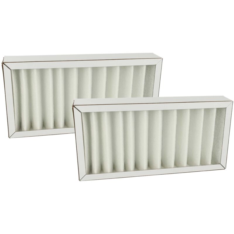 Vhbw - 2x Luftfilter G4 kompatibel mit Pluggit Avent R150 Lüfter, Badlüfter, Ventilator, Lüftungsgerät - Weiß