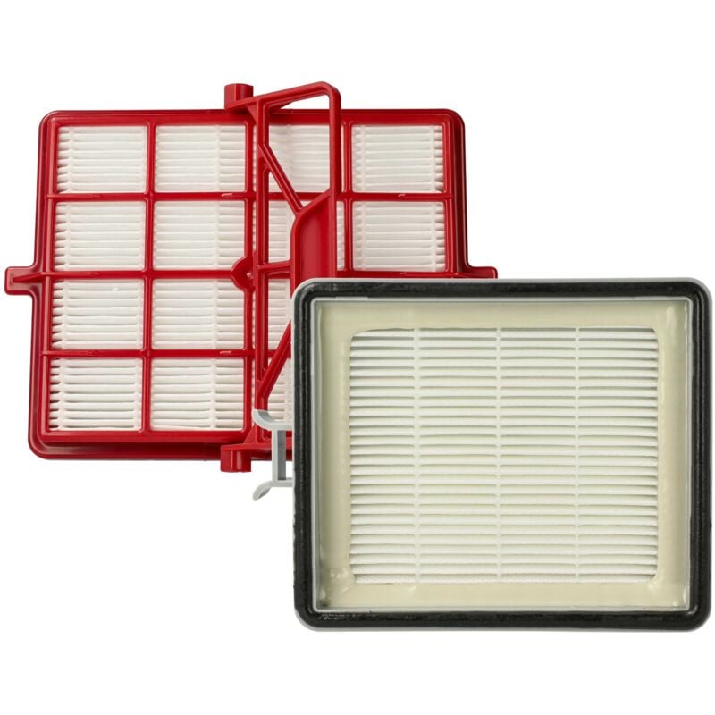 2x Staubsauger-Filter Filter Set Ersatz für Lux 111000160, 11548202 Filter für Staubsauger, Kombi- + HEPA-Filter - Vhbw