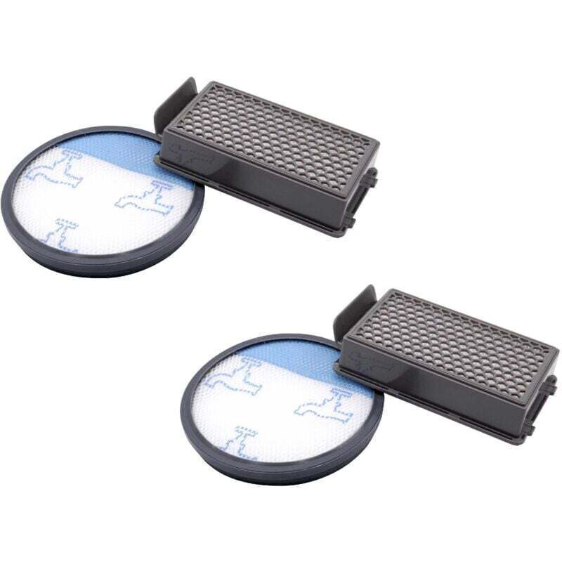 vhbw 2x Staubsaugerfiltersets, kompatibel mit Rowenta Compact Power Cyclonic – Ersatz für Rowenta ZR005901 – Filter und Ersatzteile
