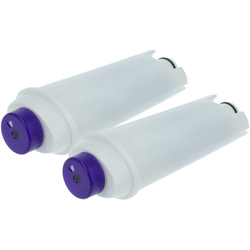 vhbw 2x Wasserfilter Filter Ersatz für Milux VAF006 für Kaffeevollautomat, Espressomaschine Weiß