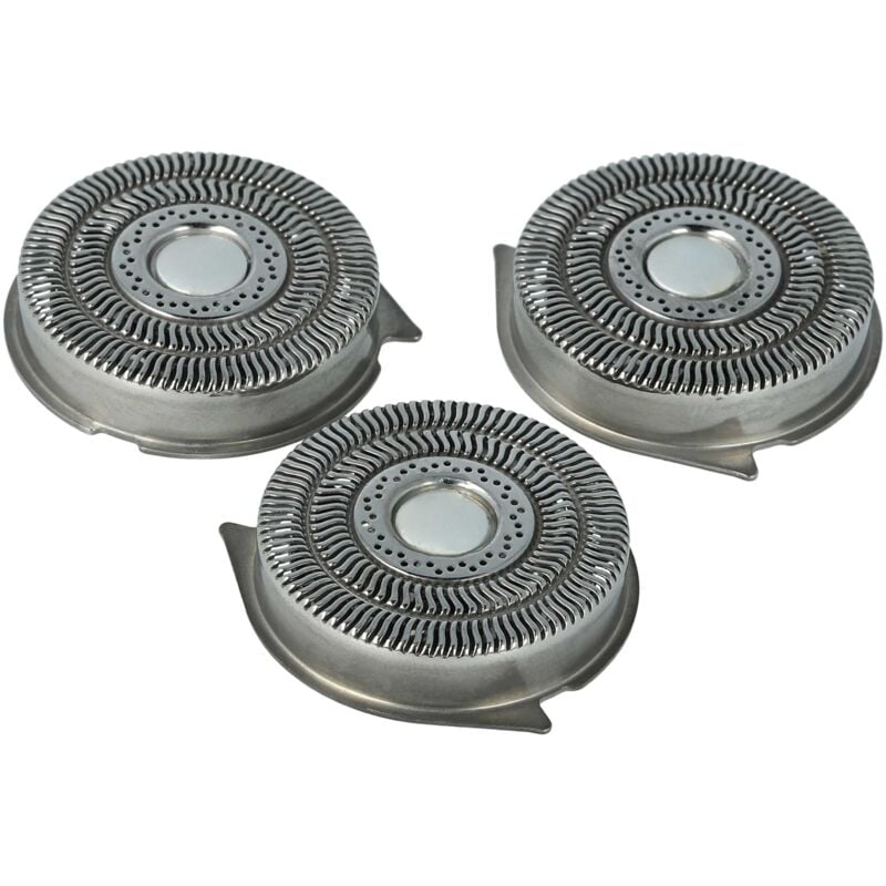 Vhbw - 3x Rasierklingen kompatibel mit Philips HQ8190, HQ8200, HQ8220, HQ8240, HQ8241, HQ8250, HQ8253, HQ8255, HQ8260, HQ8261, HQ8270, HQ8280, HQ8290