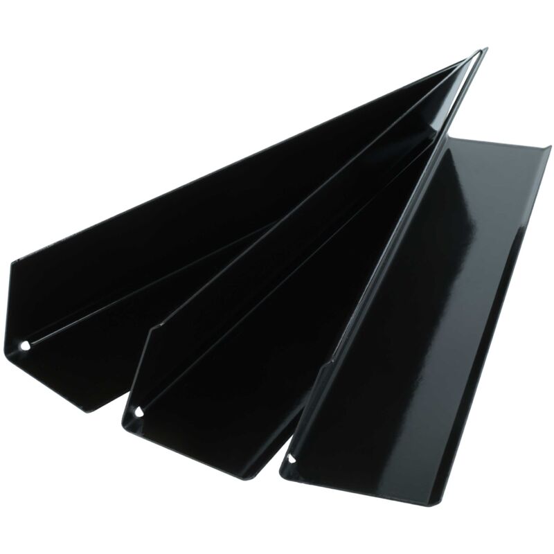 vhbw 3x Aromaschienen kompatibel mit Weber Spirit S220 (2013) Gasgrill, Grill - porzellanemaillierter Stahl, 44,5 cm Länge