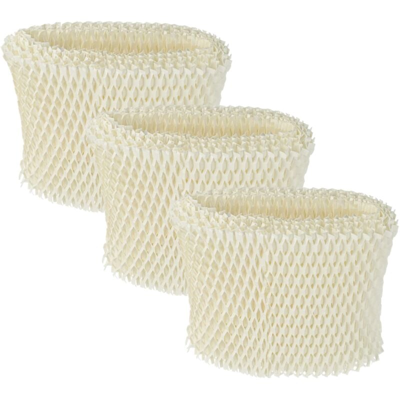 3x Filter kompatibel mit Philips Luftbefeuchter HU4706/11, Ersatz für Luftbefeuchtungsfilter Philips HU4136/10 - 3er Pack Filterset - Vhbw