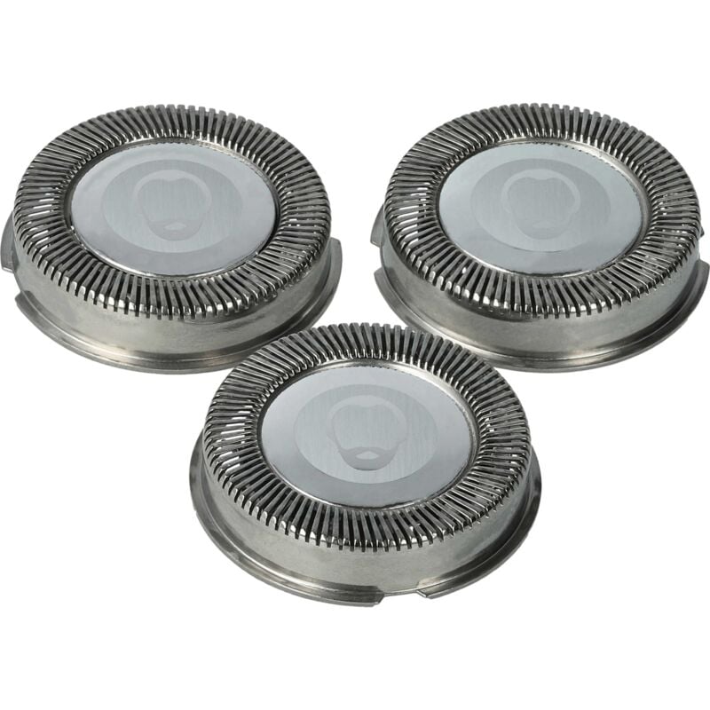 vhbw Ersatz-Scherkopf kompatibel mit Philips HQ4425, HQ443, HQ444, HQ4440, HQ4441, HQ4445, HQ448, HQ46, HQ460, HQ4601, HQ4607 Elektrorasierer