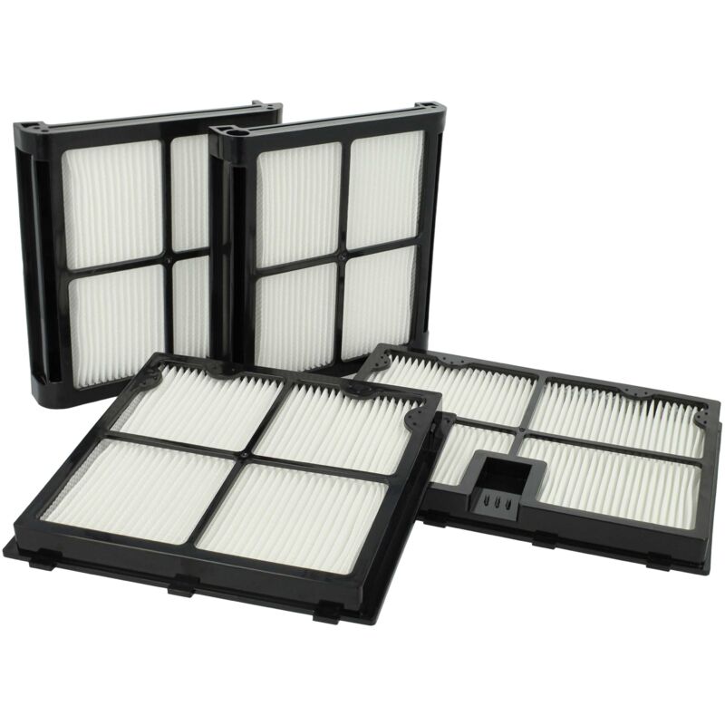 4x hepa 13 Filterpad kompatibel mit Dolphin Active 10 Poolsauger, Poolroboter - Feinfilter - Vhbw