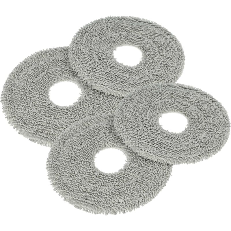 Vhbw - 4x Wischtuch kompatibel mit Dreame L40 Ultra Wischroboter, Putzroboter - Mopptuch, Wischmopp-Pad - 4x Wischpad