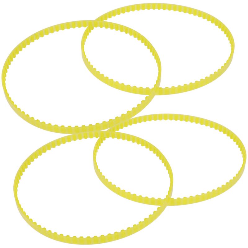 vhbw 4x Zahnriemen kompatibel mit Sunval Poolroboter Poolroboter, Poolsauger - Antriebsriemen