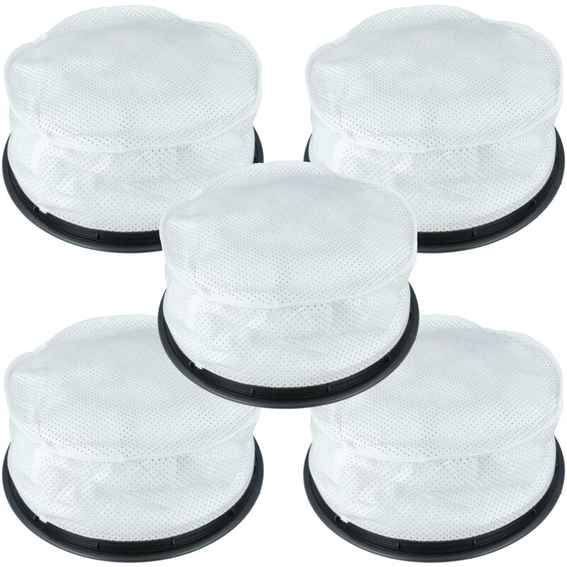 vhbw 5x Rundfilter kompatibel mit Numatic HET 200 P, HET-200A, HET 200, HRP 200, HVR-200M, HHR-200, HVR-200A, Hetty, HVN 200, HVR 180, HVR 200