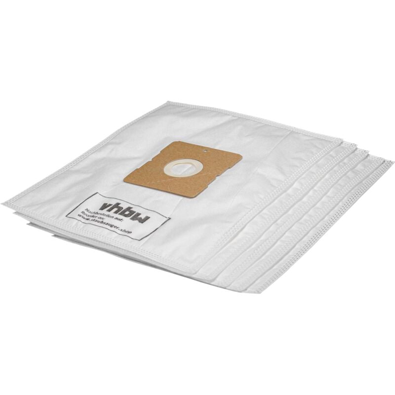 5x Staubsaugerbeutel kompatibel mit Rolsen t 1941, 4090 rtme, 4021, 4050 tme, 4020 me Staubsauger - Mikrovlies, 31,5cm x 30cm Weiß - Vhbw