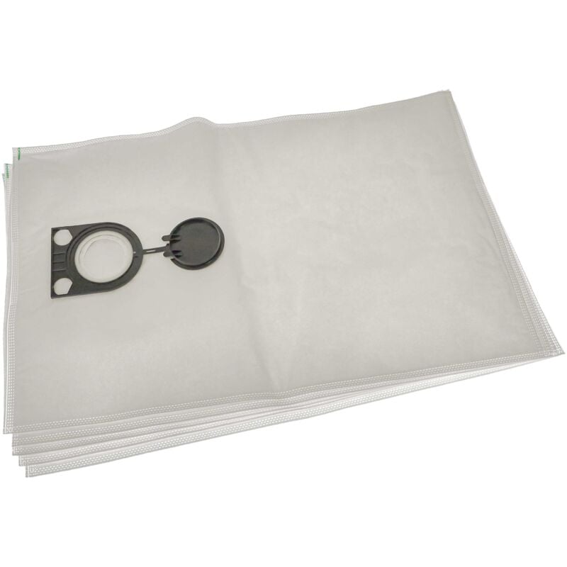 5x Staubsaugerbeutel Staubbeutel Beutel kompatibel mit Starmix Staubsauger hs AR-1432 ews, kompatibel mit Bosch Staubsauger u.v.m. 66x40cm - Vhbw