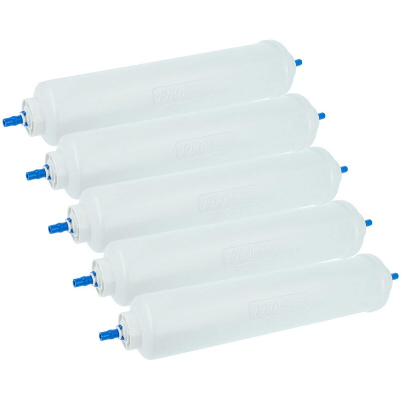 5x Wasserfilter Filterkartusche Filter kompatibel mit lg Electronics GW-L2111SL, GW-L2123AC, GWL2225ACM, GWL2256WTQA Side-by-Side Kühlschrank - Vhbw