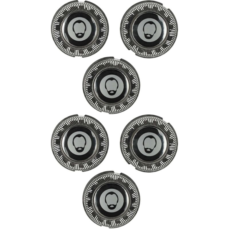 Vhbw - 6x Rasierklingen kompatibel mit Philips PT726, PT728, PT721, PT725, PT720, PT729, PT737, PT739 Rasierer - Ersatzklingen, 6 Stück