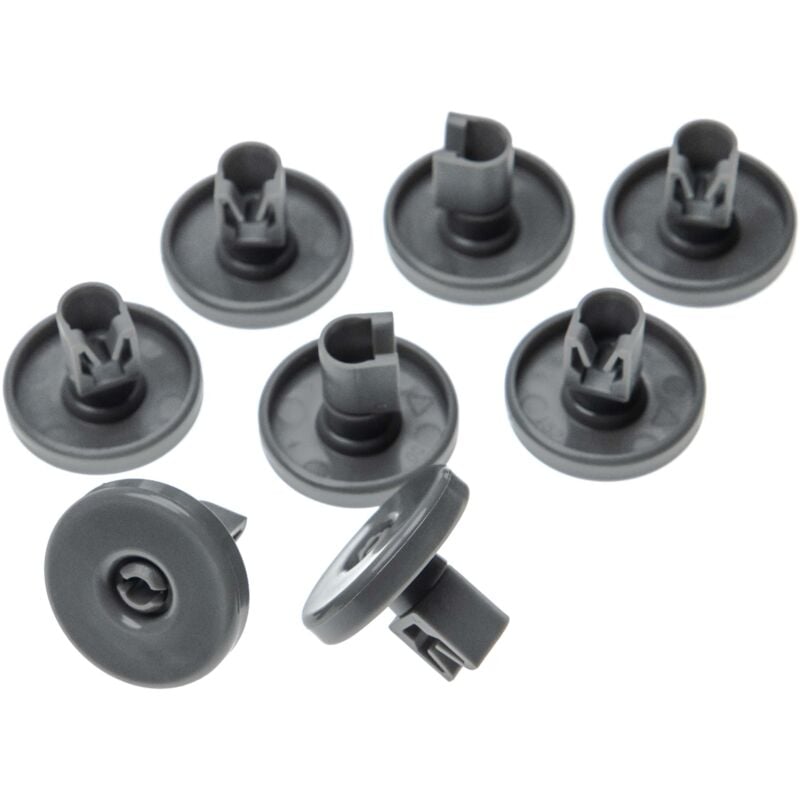 Vhbw - 8x Korbrolle für Unterkorb kompatibel mit Electrolux ESL64602, ESL66010, ESL64085, ESL64060 Geschirrspüler - Durchmesser 40 mm