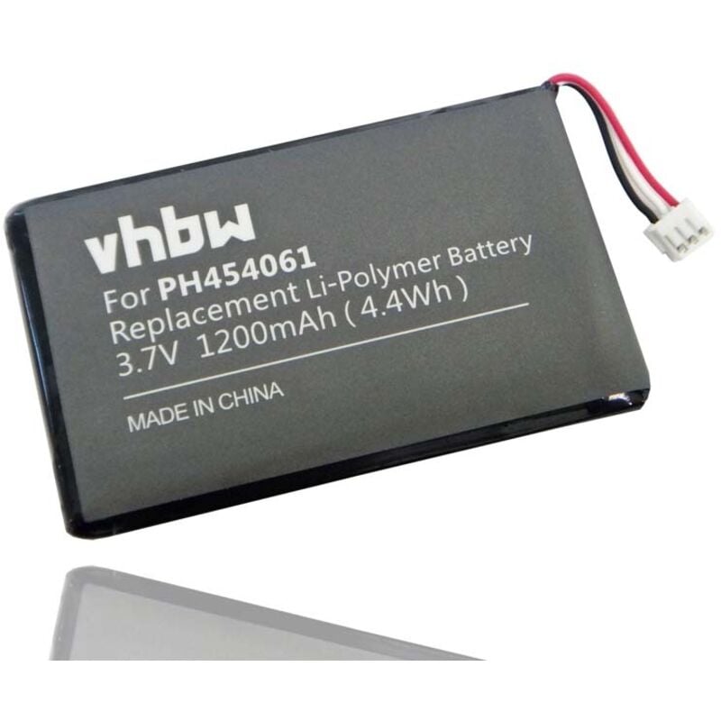 Vhbw - Akku kompatibel mit Philips S10H, S10A, S10A/38 schnurlos Festnetz Telefon (1200 mAh, 3,7 v, Li-Polymer) - Ersatz für PH454061