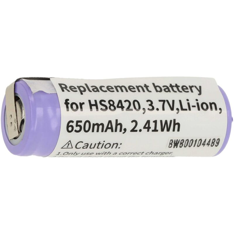 Vhbw - Akku Ersatz für Philips KR112RRL, US14430VR für Rasierer Haarschneider (650mAh, 3,7V, Li-Ion)