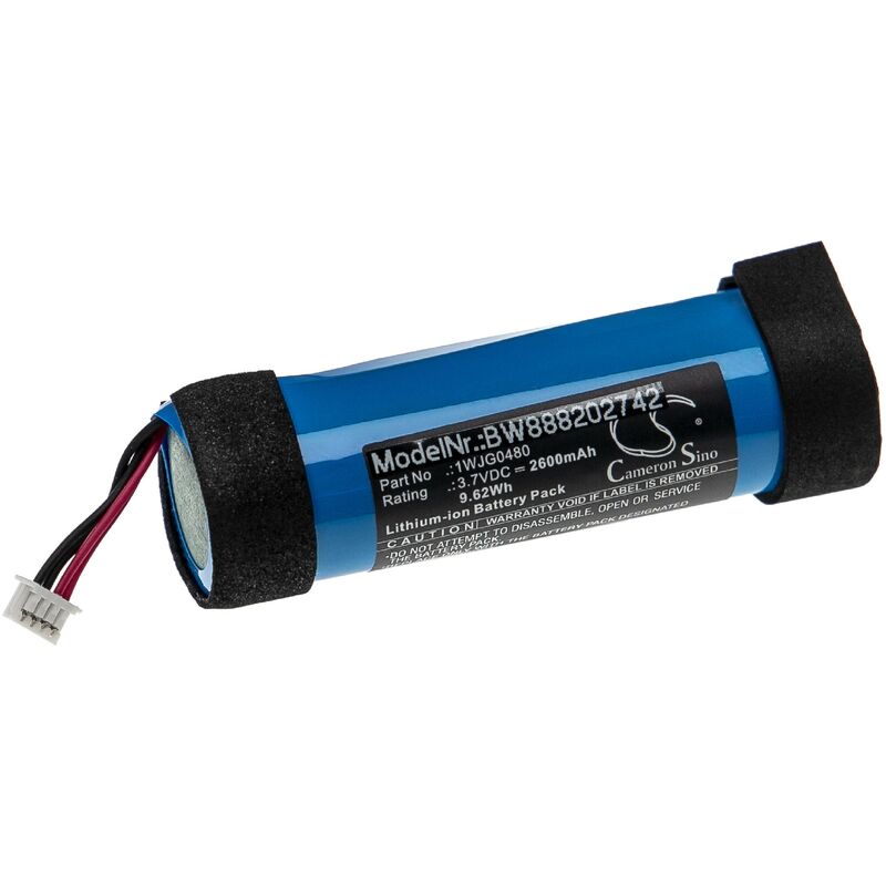 Vhbw - 1x Akku Ersatz für dji 1WJG0480, TI100782 für Drohne Controller (2600 mAh, 3,7 v, Li-Ion)