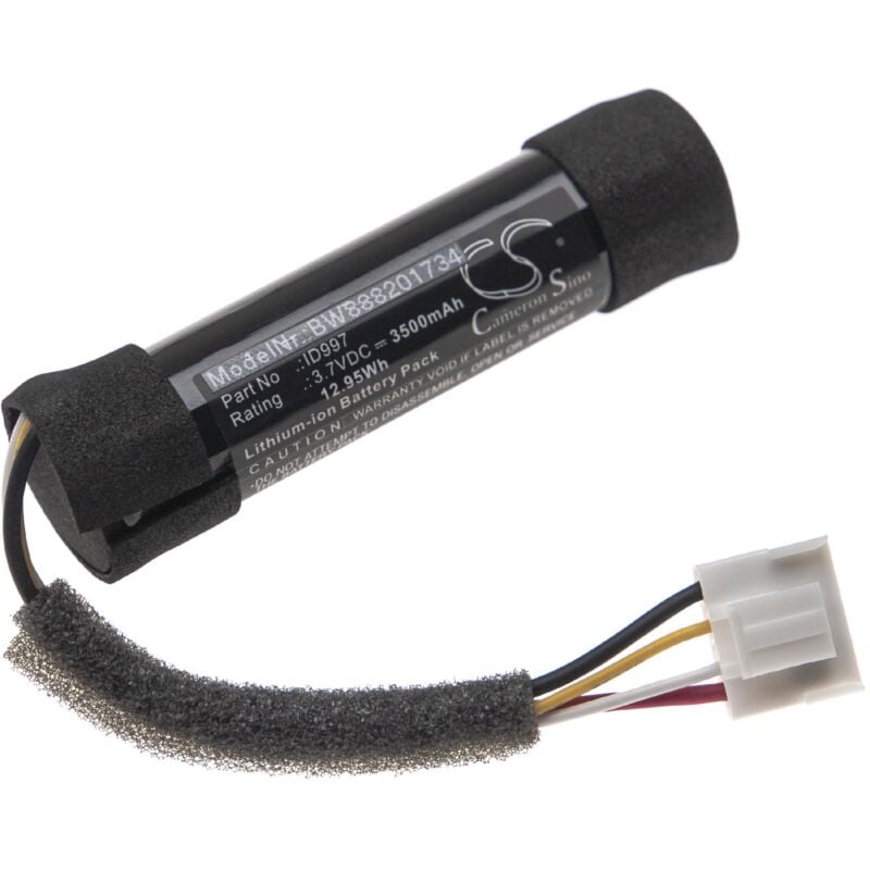 Vhbw - Akku Ersatz für Harman/Kardon IAA007NA, ID997 für Lautsprecher Boxen Speaker (3500mAh, 3,7V, Li-Ion)