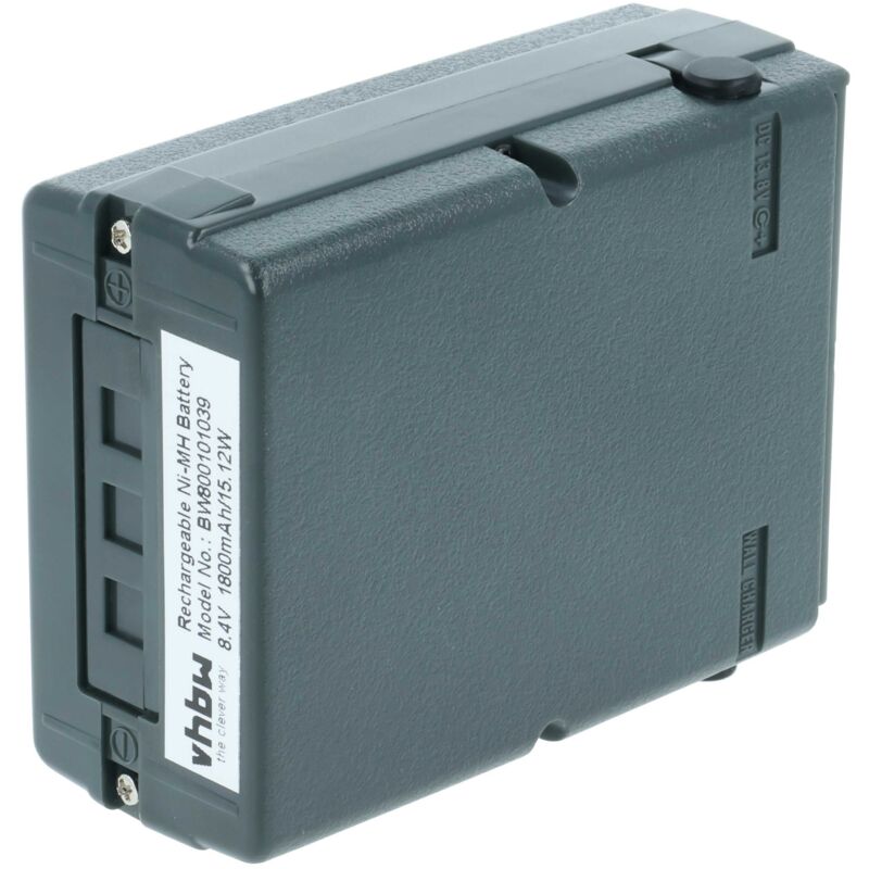 Vhbw - Akku Ersatz für Icom BP-8, CM-8, CM-8G für Funkgerät, Walkie Talkie (1800 mAh, 8,4 v, NiMH)