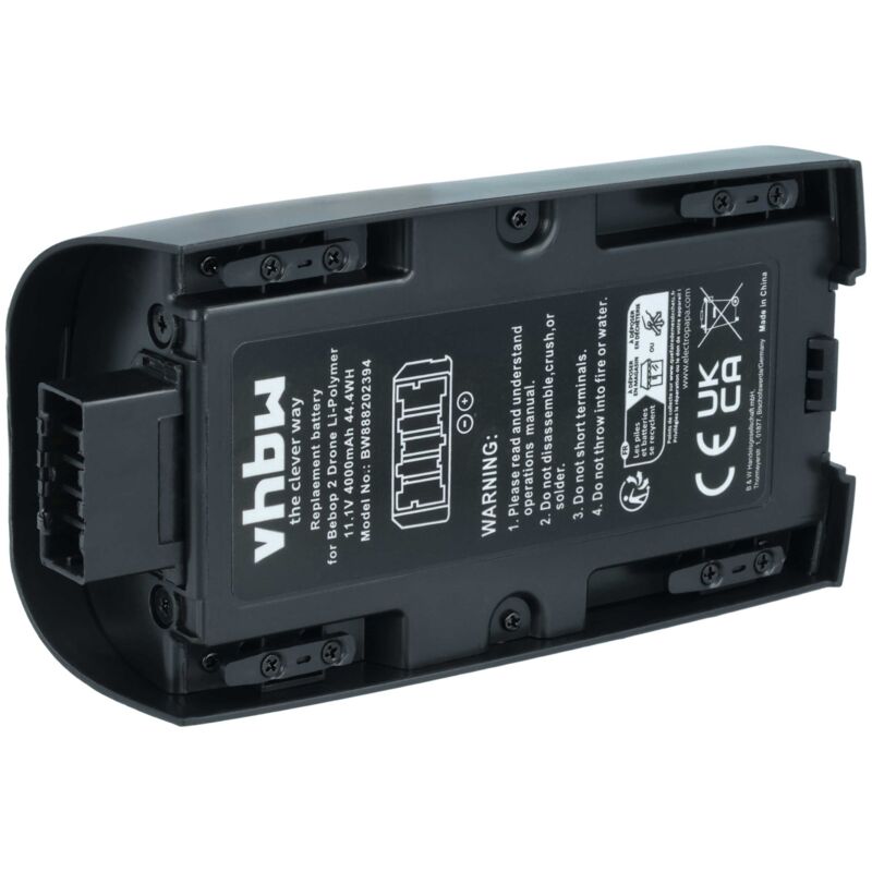 Vhbw - Akku Ersatz für Parrot 1413006, 1416366 für Drohne Multicopter Quadrocopter (4000mAh, 11,1V, Li-Polymer)