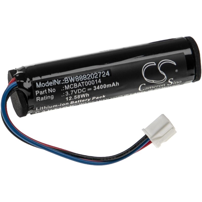 Vhbw - Akku Ersatz für Parrot MCBAT00014 für Drohne Controller (3400mAh, 3,7V, Li-Ion)