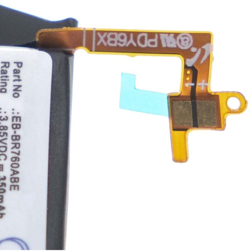 Vhbw - Akku Ersatz für Samsung EB-BR760ABE, EB-BR760 für Smartwatch Uhr Fitnessarmband (350 mAh, 3,85 v, Li-Polymer)