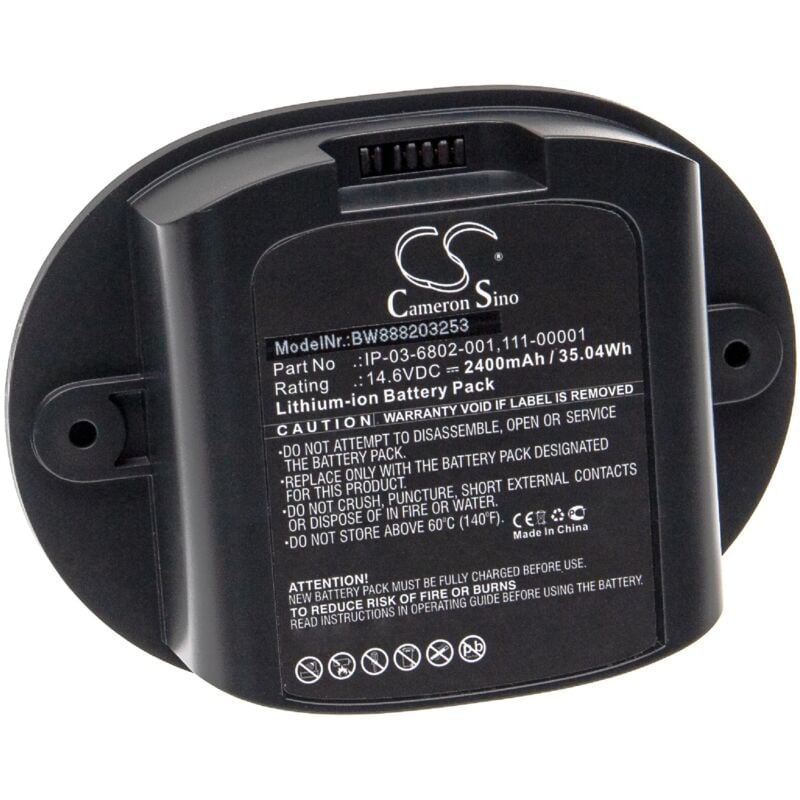 Vhbw - Akku Ersatz für Sonos 111-00001, IP-03-6802-001 für Lautsprecher Boxen Speaker (2400mAh, 14,6V, Li-Ion)