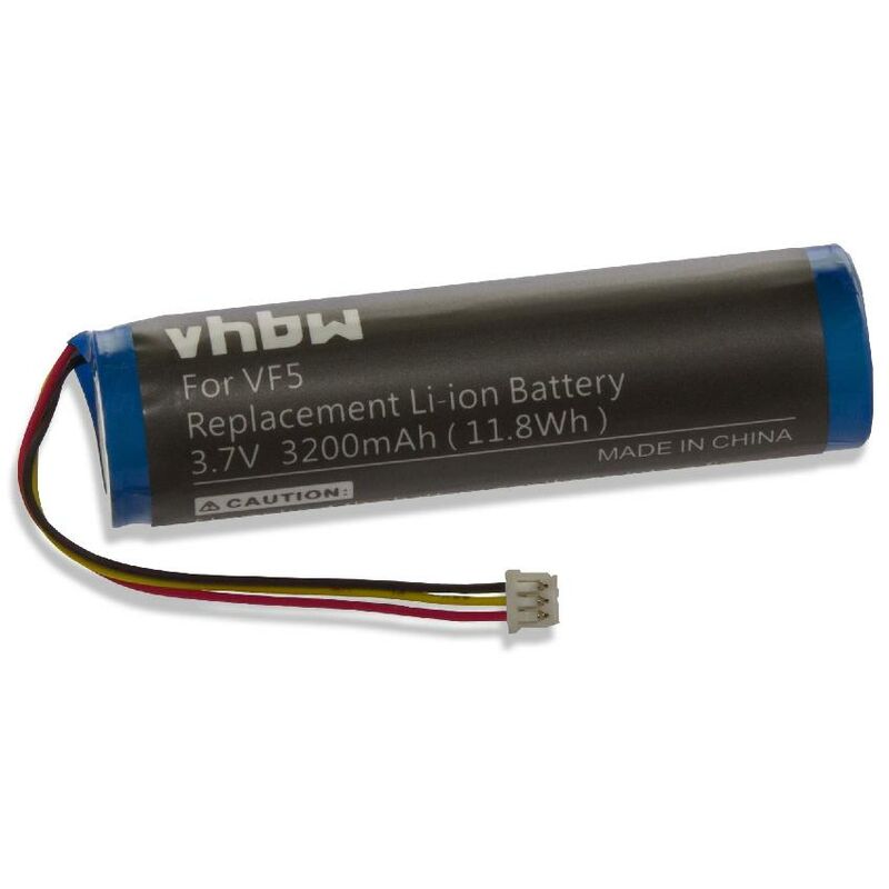 Vhbw - 1x Akku Ersatz für VF5 für gps Navigation Navi (3000 mAh, 3,7 v, Li-Ion)