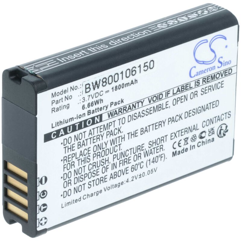 Vhbw - Akku Ersatz für Garmin 010-11654-03, 361-00053-00, 361-00053-04 für gps Navigation Navi (1800 mAh, 3,7 v, Li-Ion)