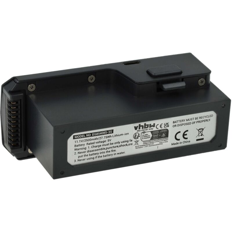 Vhbw - Akku Ersatz für sj r/c DS854085-3S für Drohne Multicopter Quadrocopter (2500 mAh, 11,1 v, Li-Ion)