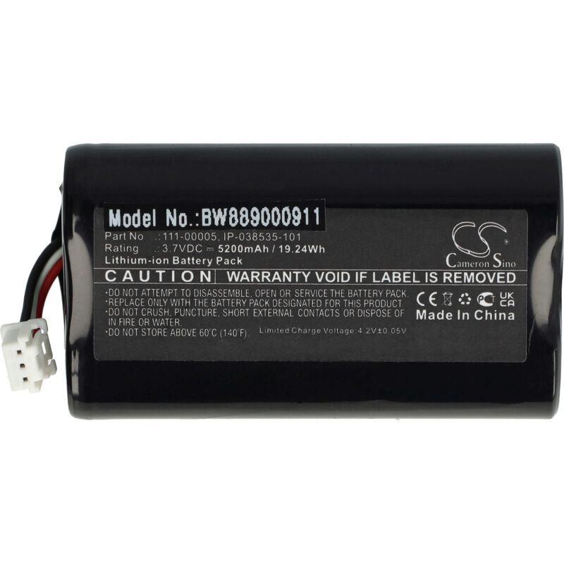 Vhbw - Akku Ersatz für Sonos 111-00005, IP-038535-101 für Lautsprecher Boxen Speaker (5200 mAh, 3,7 v, Li-Ion)