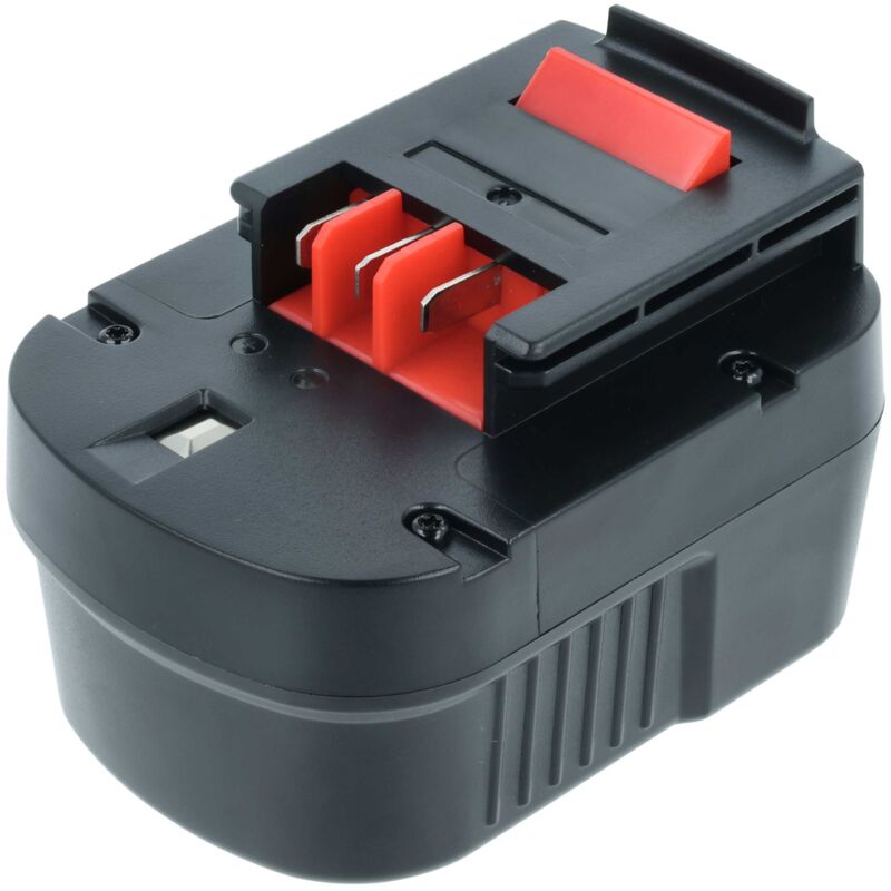 Vhbw - Akku kompatibel mit Black & Decker HP12K, HP12KD, HP9019K, HPD1200, HPD1202, HPD1202KF Elektrowerkzeug (2000mAh NiMH 12 v)