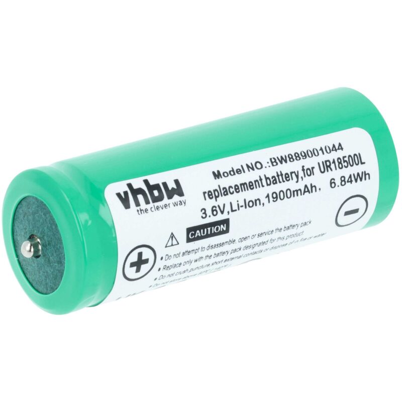 Vhbw - Akku kompatibel mit Braun 9565, 9585, 9785, 9795, 799CC-7, 9566, 9595, 9781, 9782 Rasierer (1900 mAh, 3,6 v, Li-Ion)