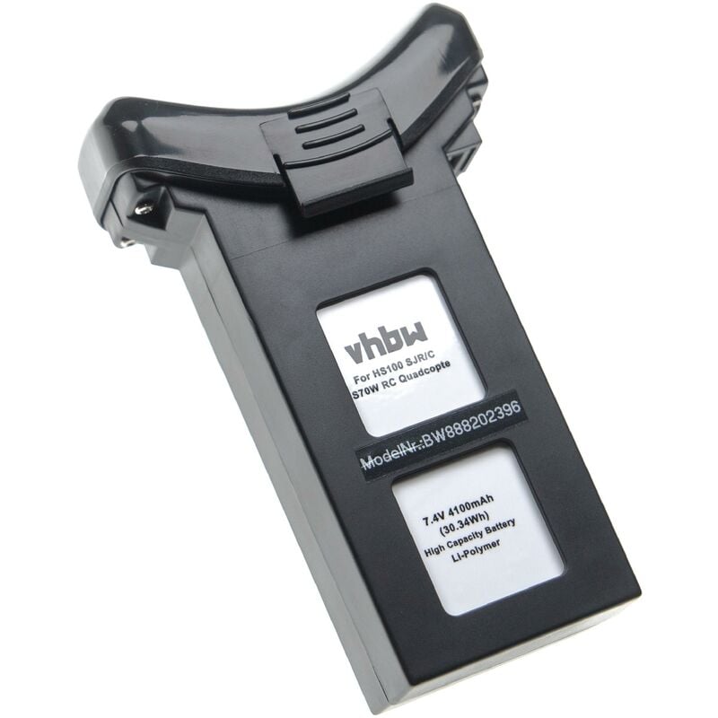 Vhbw - Akku kompatibel mit Holy Stone rc gps Drone HS100, HS100 sjr, HS100G Drohne Multicopter Quadrocopter (4100mAh, 7,4V, Li-Polymer)