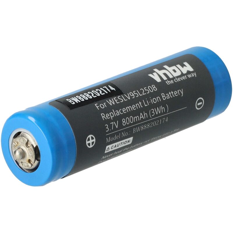 Vhbw - Akku kompatibel mit Panasonic ES-LV65, ES-LV81, ES-LV9, ES-LV95, ES-RF31 Rasierer Haarschneider (800mAh, 3,7V, Li-Ion)
