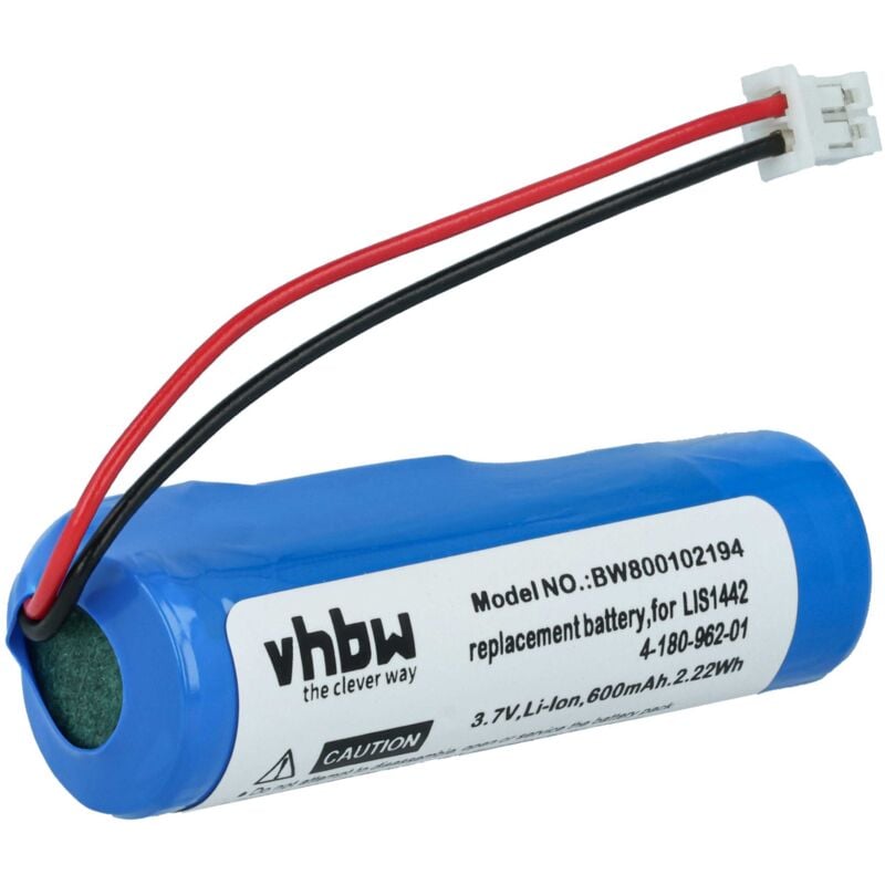 vhbw 1x Akku kompatibel mit Sony Playstation 3 Move Navigation Controller, CECH-ZCS1H Gamepad Controller (600 mAh, 3,7 V, Li-Ion)