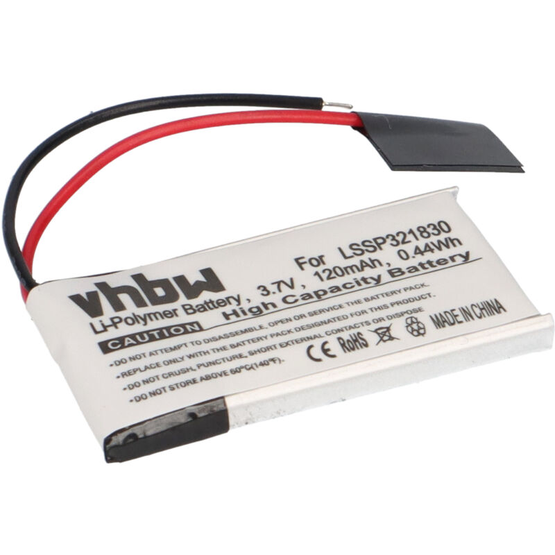 Akku kompatibel Fitbit Blaze 3,7V 120mAh 0,44Wh