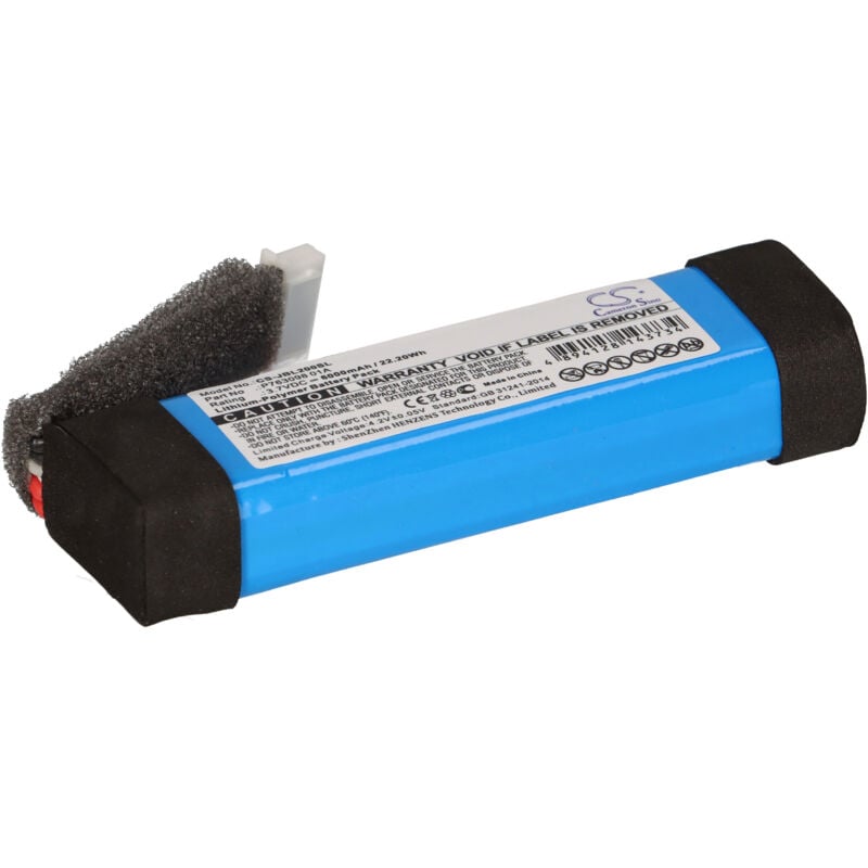 Akku kompatibel mit jbl Link 20 Lautsprecher Boxen Speaker (6000mAh, 3,7V, Li-Polymer) - Vhbw