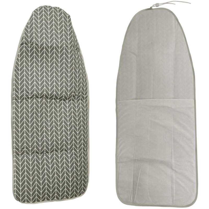 Vhbw - Bügeltischbezug kompatibel mit Kärcher sc 4 EasyFix Premium Iron, sc 4 Iron Kit Bügelbrett, Aktiv-Bügeltisch - Bügelbrettbezug Gelb Weiß