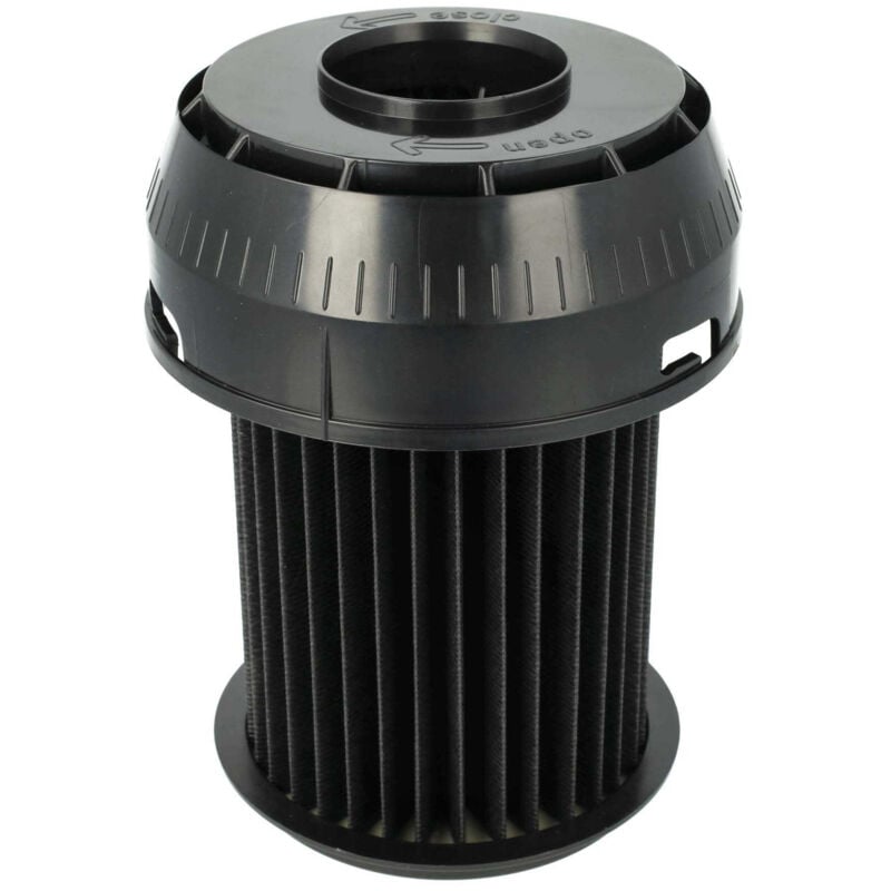 vhbw Faltenfilter kompatibel mit Bosch BGS 61842/01 BOSCH ROXX X, 61842/02 BOSCH ROXX X Staubsauger - Patronenfilter, Schwarz