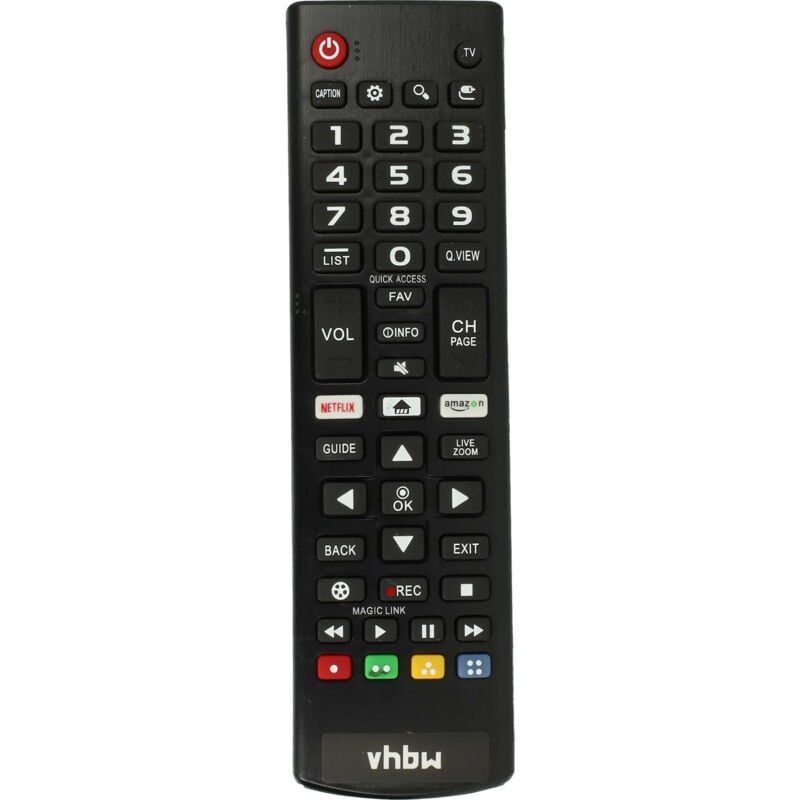 Fernbedienung Ersatz für lg AKB75095315 für Fernseher, tv - Ersatzfernbedienung - Vhbw