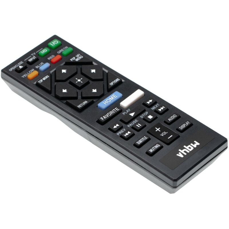 vhbw Fernbedienung Ersatz für Sony RMT-VB201U für Blu-Ray Disc Player - Ersatzfernbedienung