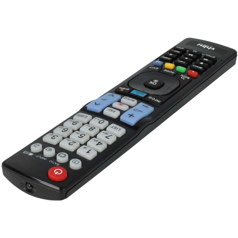 vhbw Fernbedienung kompatibel mit LG 55LA7400, 60LA8600, 60LA7410, 60PH6700, 60LA6230, 55LA8600 Fernseher, TV - Ersatzfernbedienung